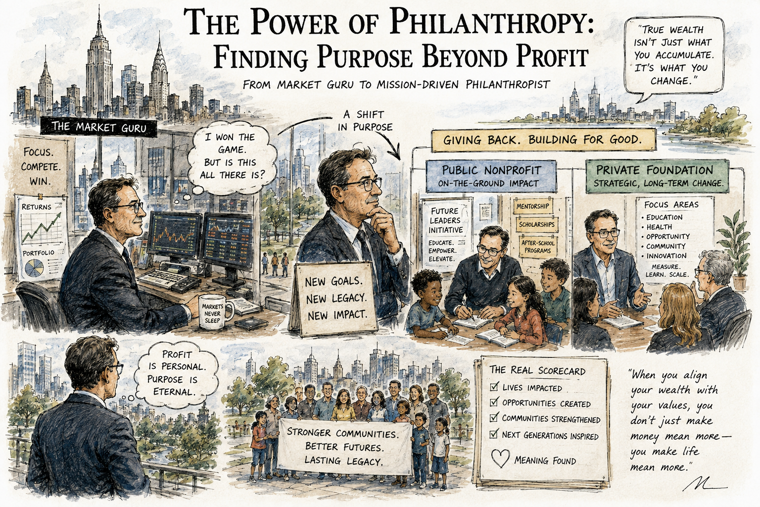 The Power of Philanthropy: Finding Purpose Beyond Profit